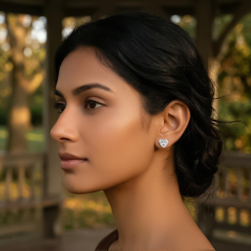 Ardor Heart Studs