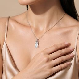 Classic Emerald Chain Pendant