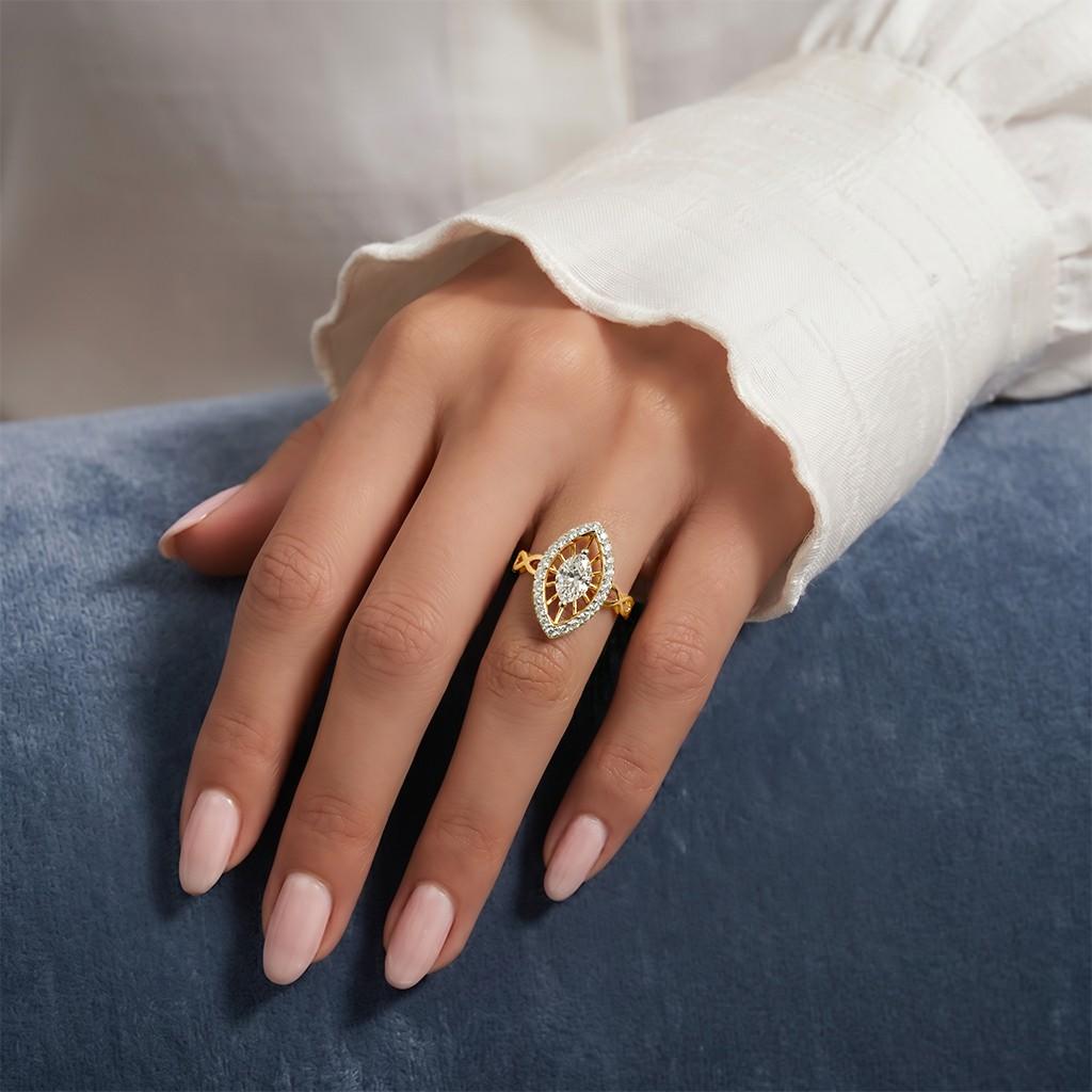 Infinite Marquise Halo