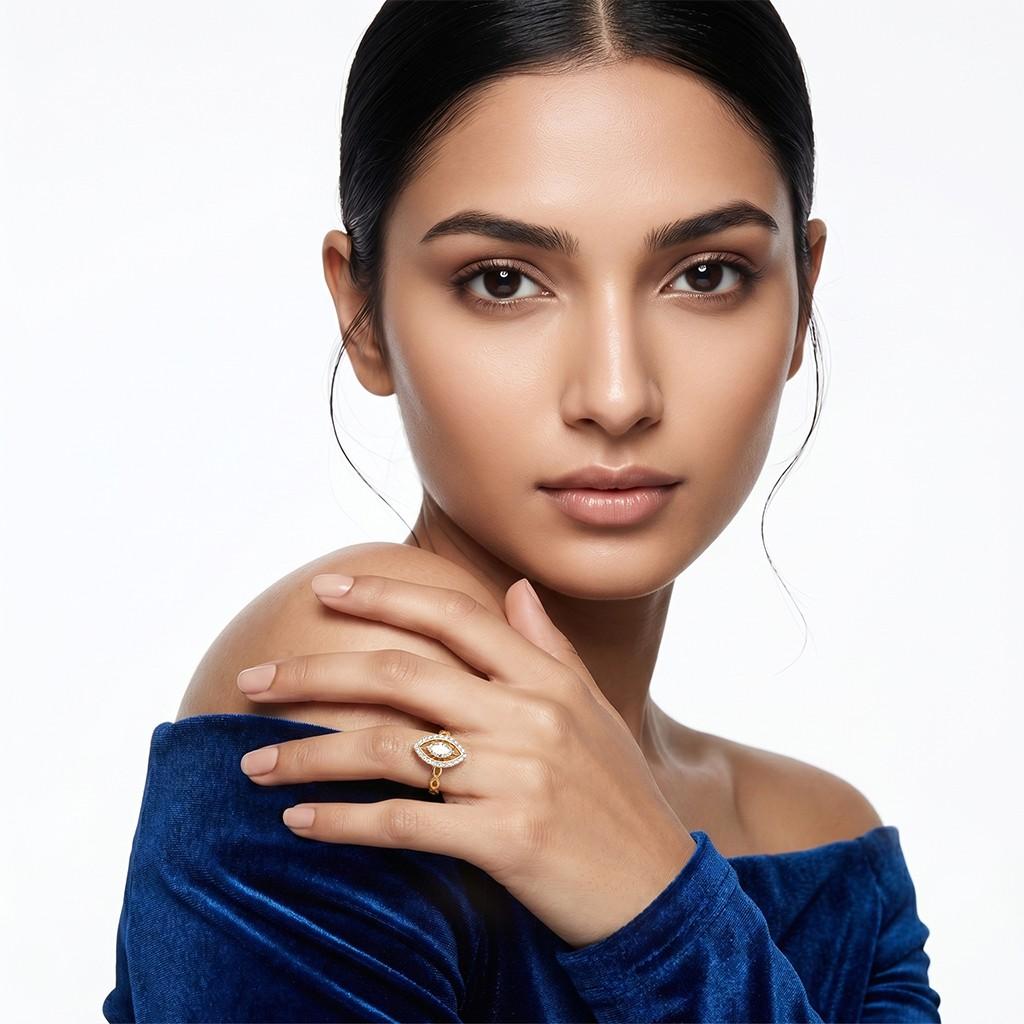 Infinite Marquise Halo