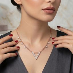 Victory Triangle Necklace