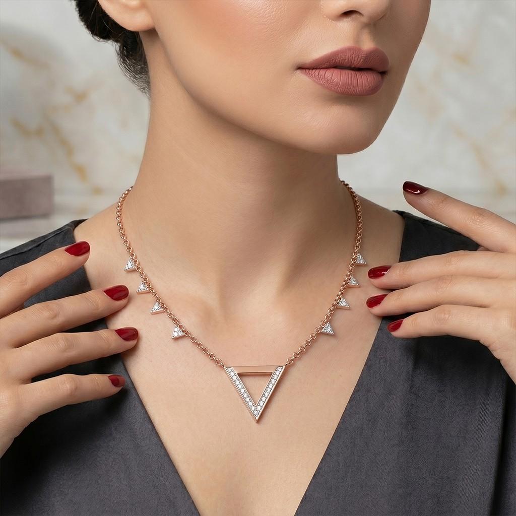 Victory Triangle Necklace