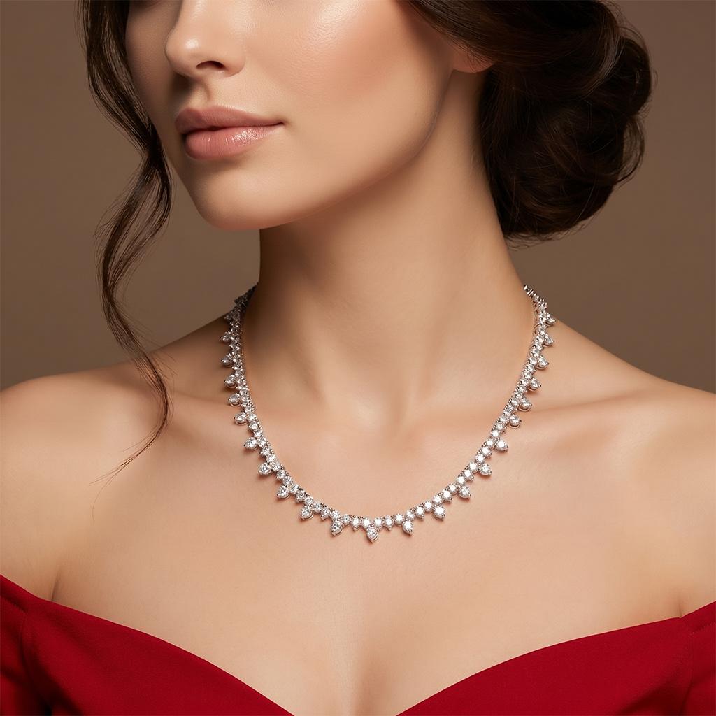 Cascading Petal Necklace
