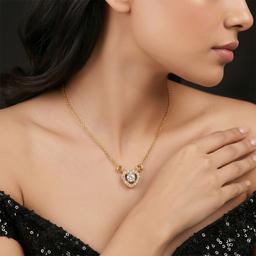 Heart Halo Pendant