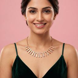 Radiant Fringe Necklace