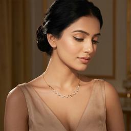 Wave Diamond Necklace