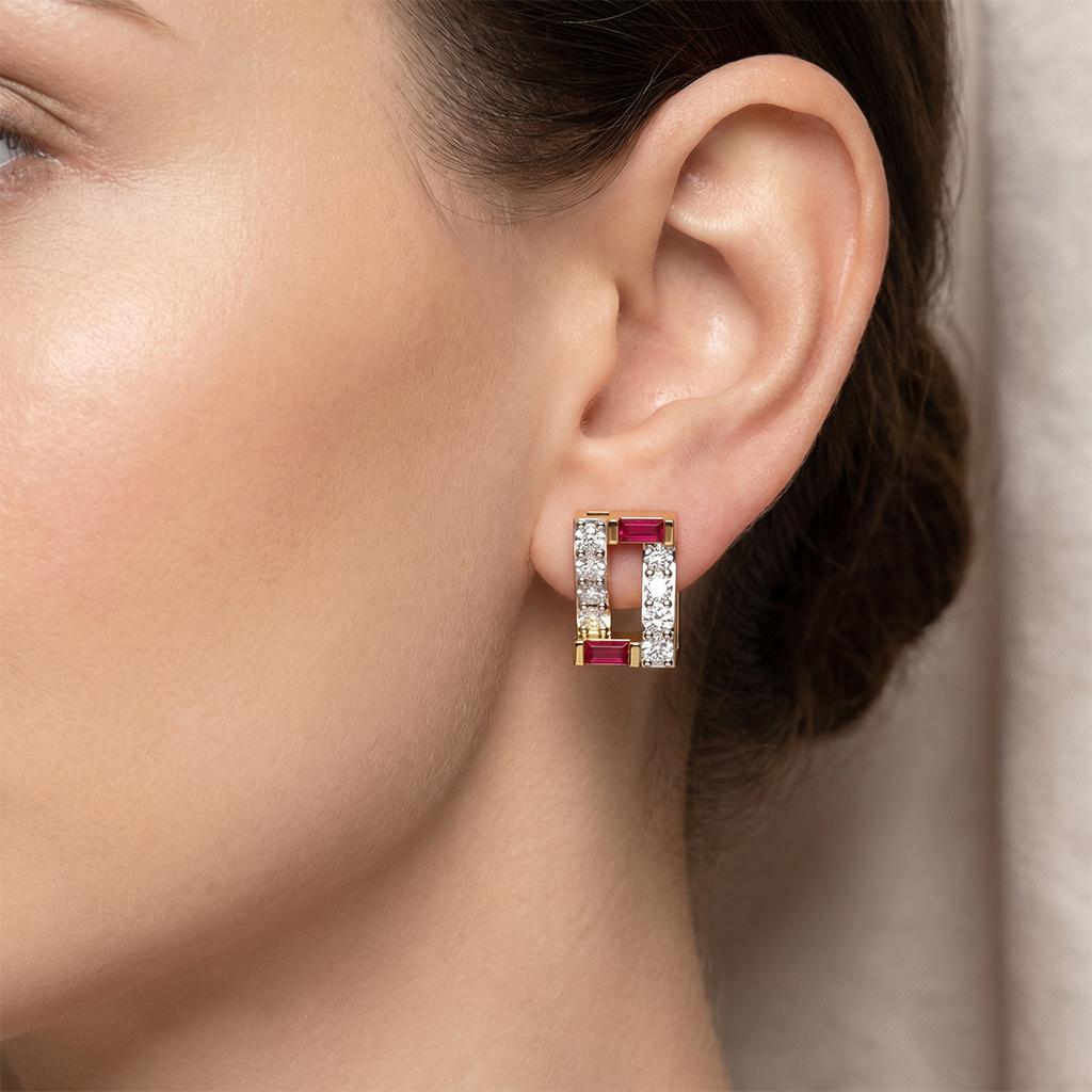 Facette Geometric Studs