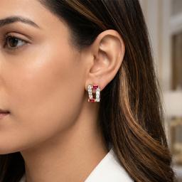 Facette Geometric Studs