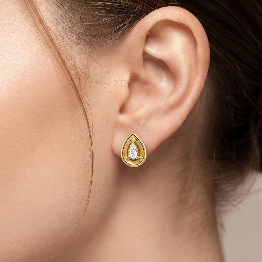 Luminous Teardrop Earrings