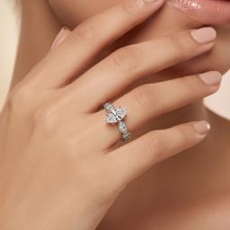 Vintage Marquise Solitaire Ring