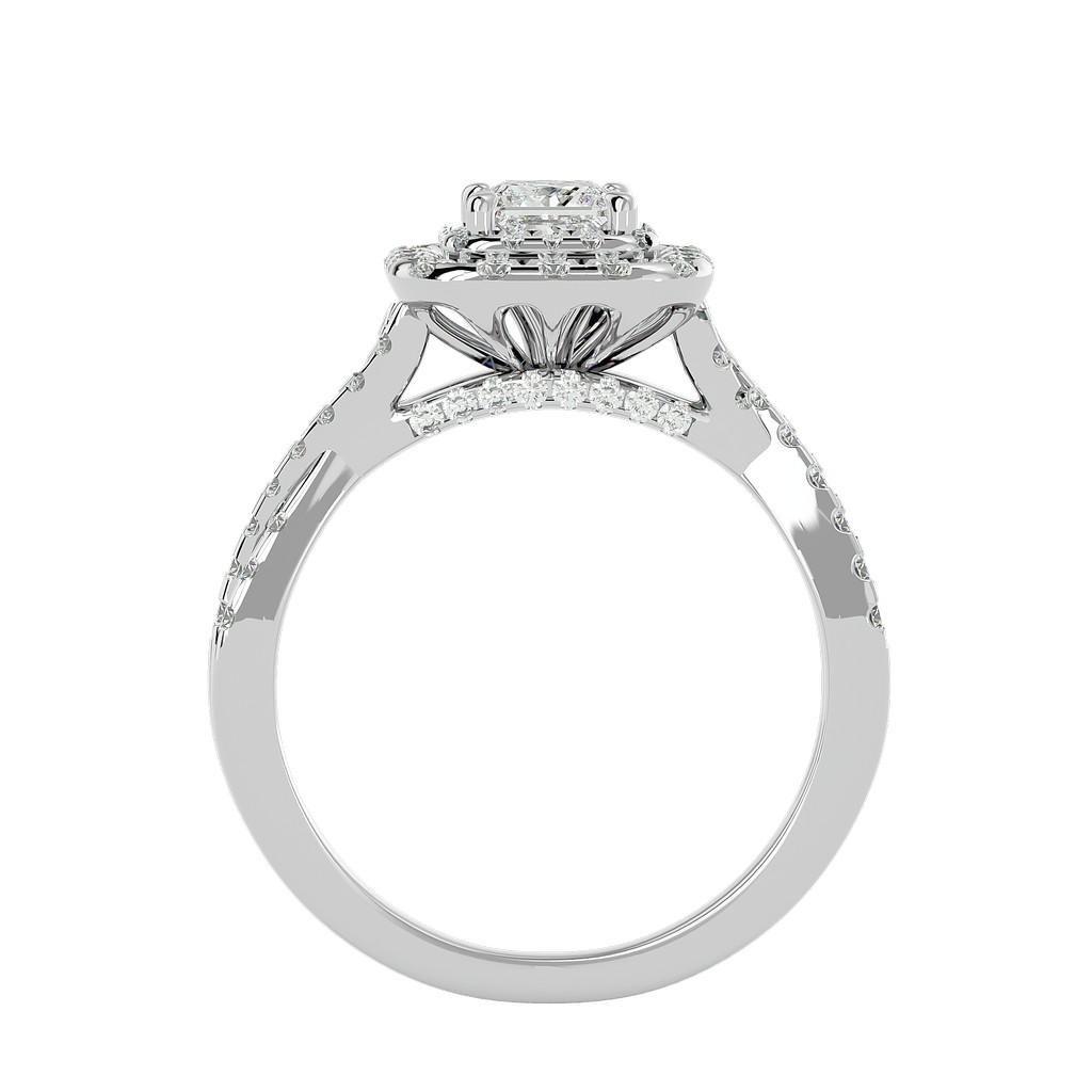 Ardha Halo Crown Ring