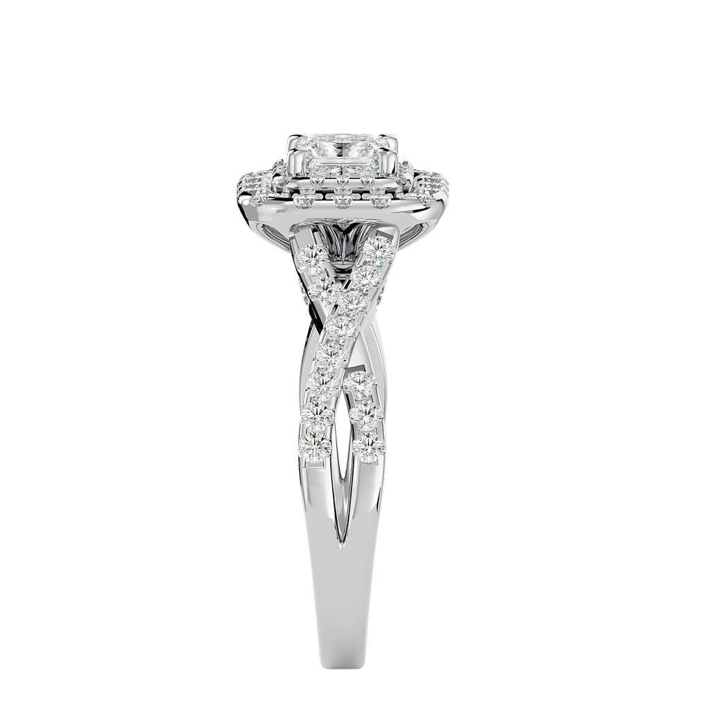 Ardha Halo Crown Ring
