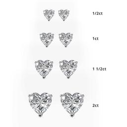 Ardor Heart Studs