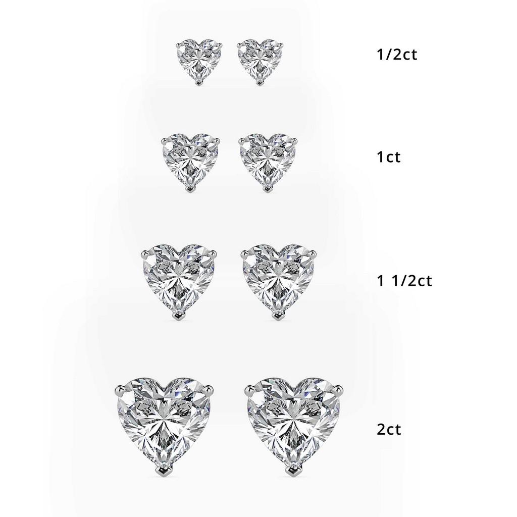 Ardor Heart Studs