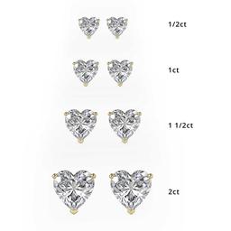 Ardor Heart Studs