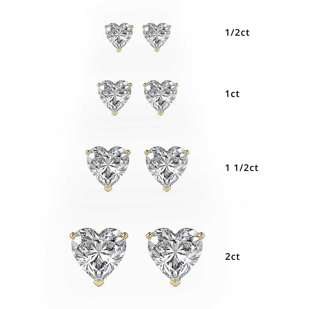 Ardor Heart Studs