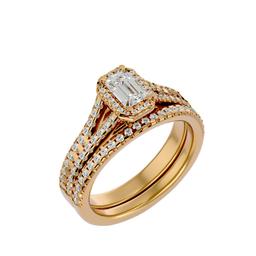 Auryn Emerald Bridal Ring
