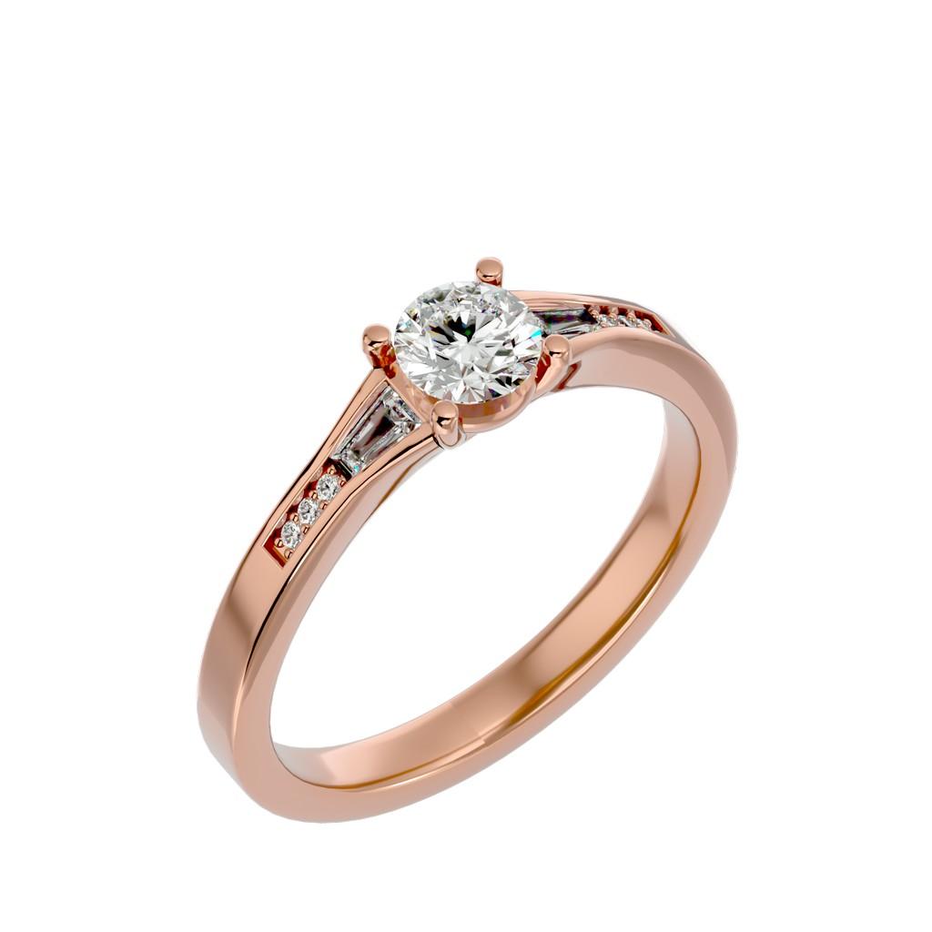 Baguette Luminaire Ring
