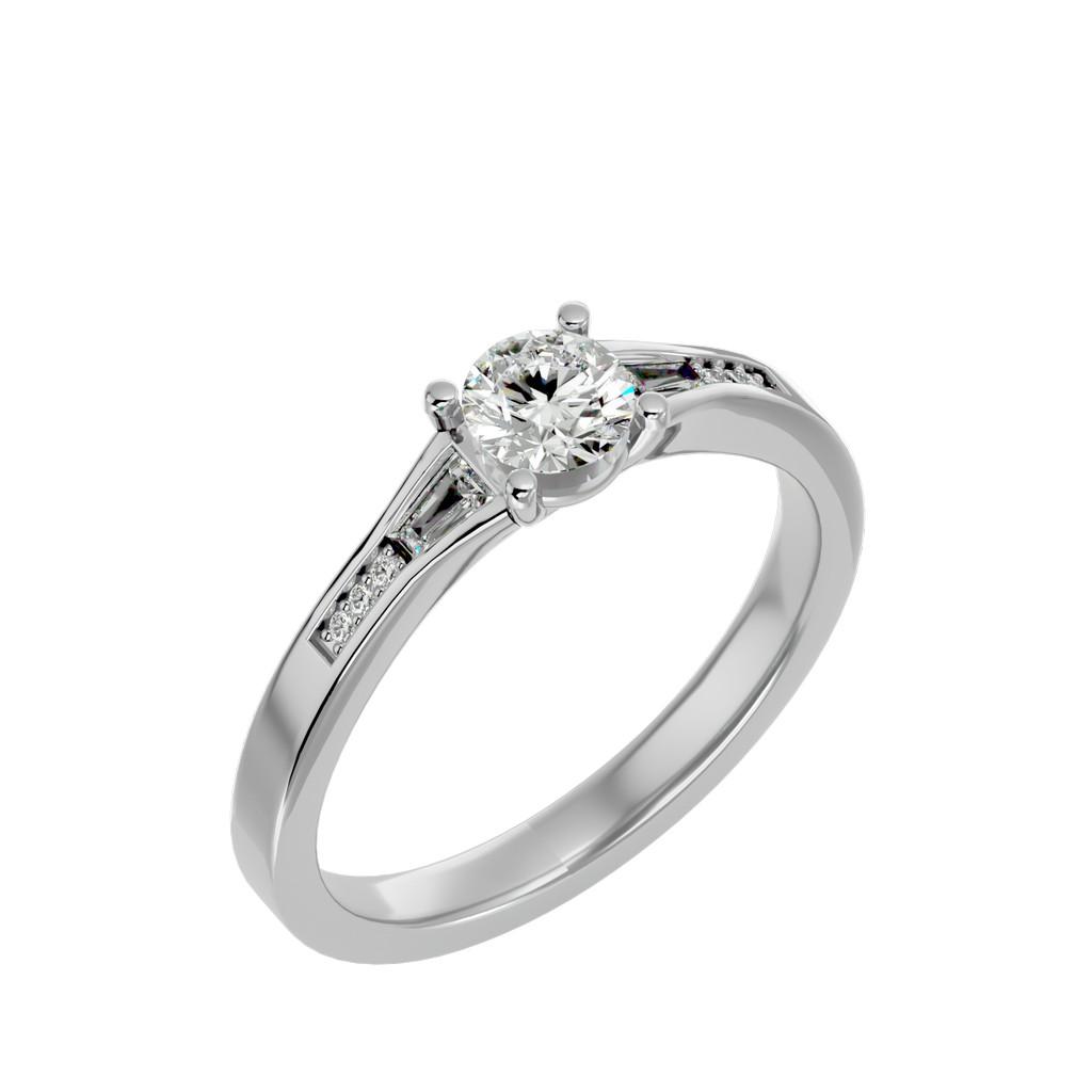 Baguette Luminaire Ring