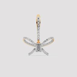 Bow Ribbon Drop Earrings