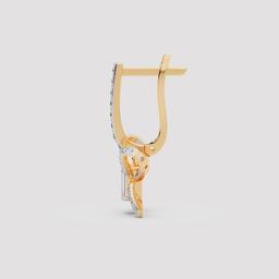 Bow Ribbon Drop Earrings