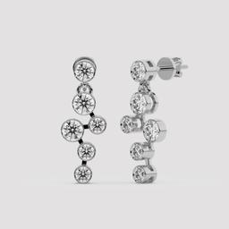 Bubble Cascade Drop Earrings