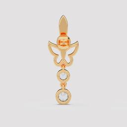 Butterfly Cascade Drop Earrings
