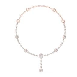 Cascade Emerald Lariat Necklace