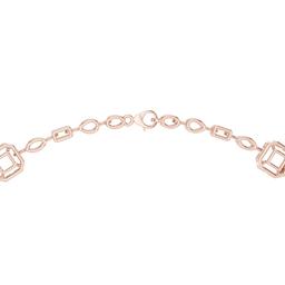 Cascade Emerald Lariat Necklace