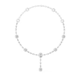 Cascade Emerald Lariat Necklace