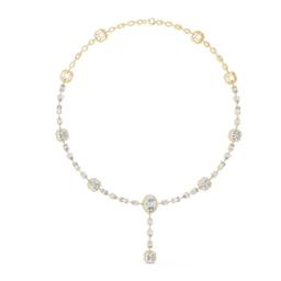 Cascade Emerald Lariat Necklace