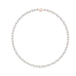 Cascade Pear Tennis Necklace