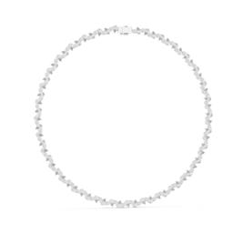 Cascade Pear Tennis Necklace