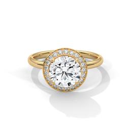 Celeste Halo Ring
