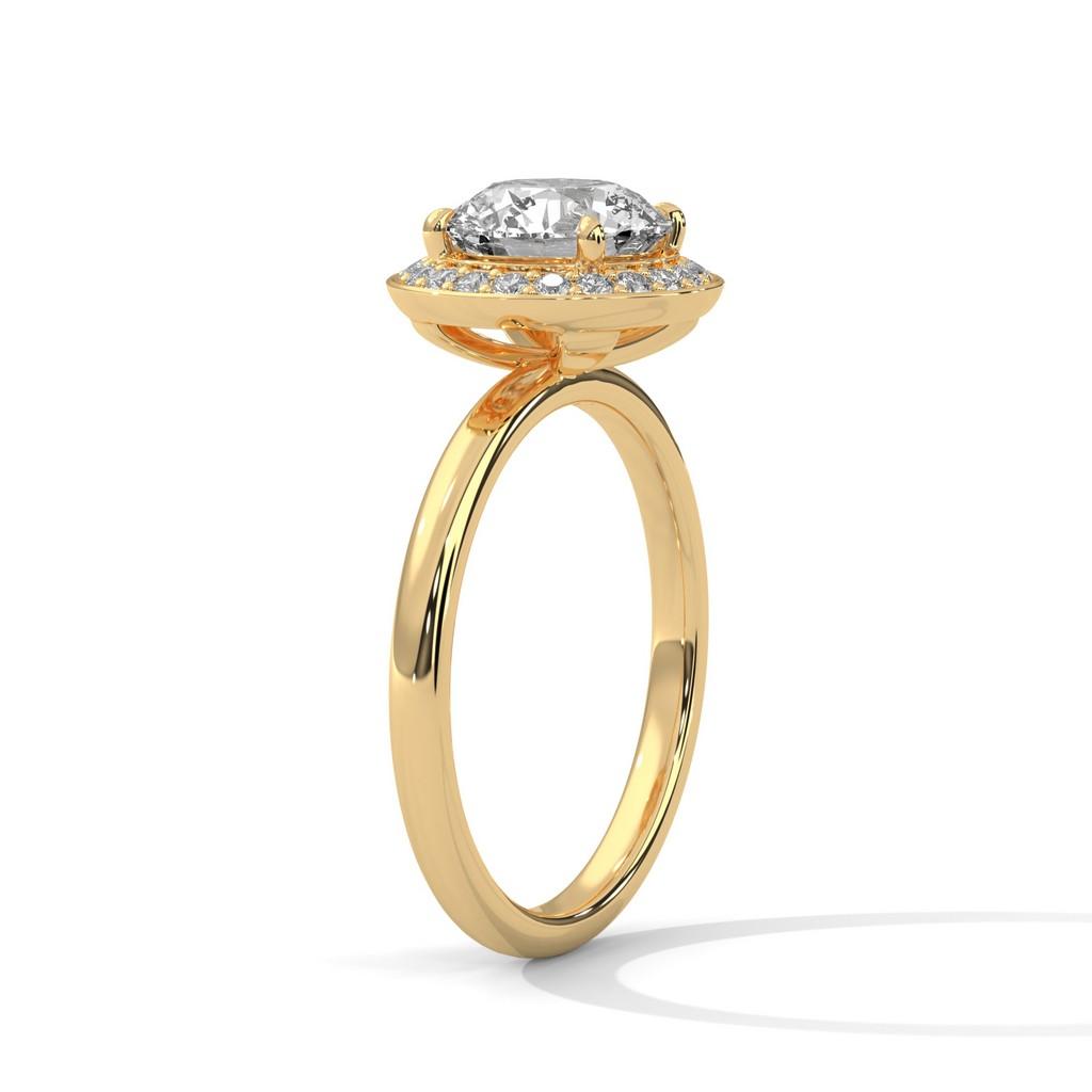 Celeste Halo Ring