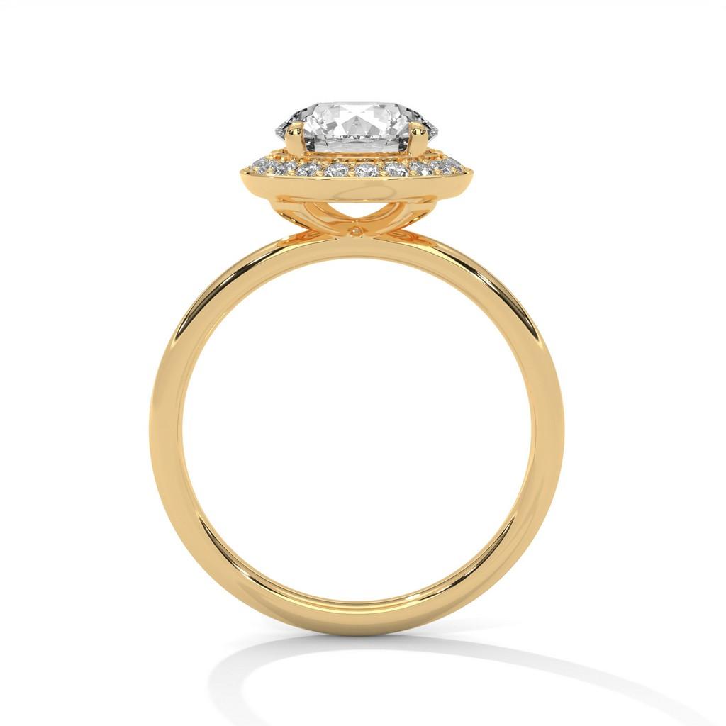 Celeste Halo Ring