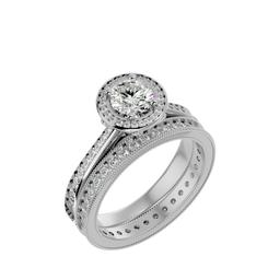 Celestia Halo Bridal Ring