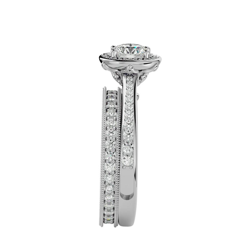 Celestia Halo Bridal Ring