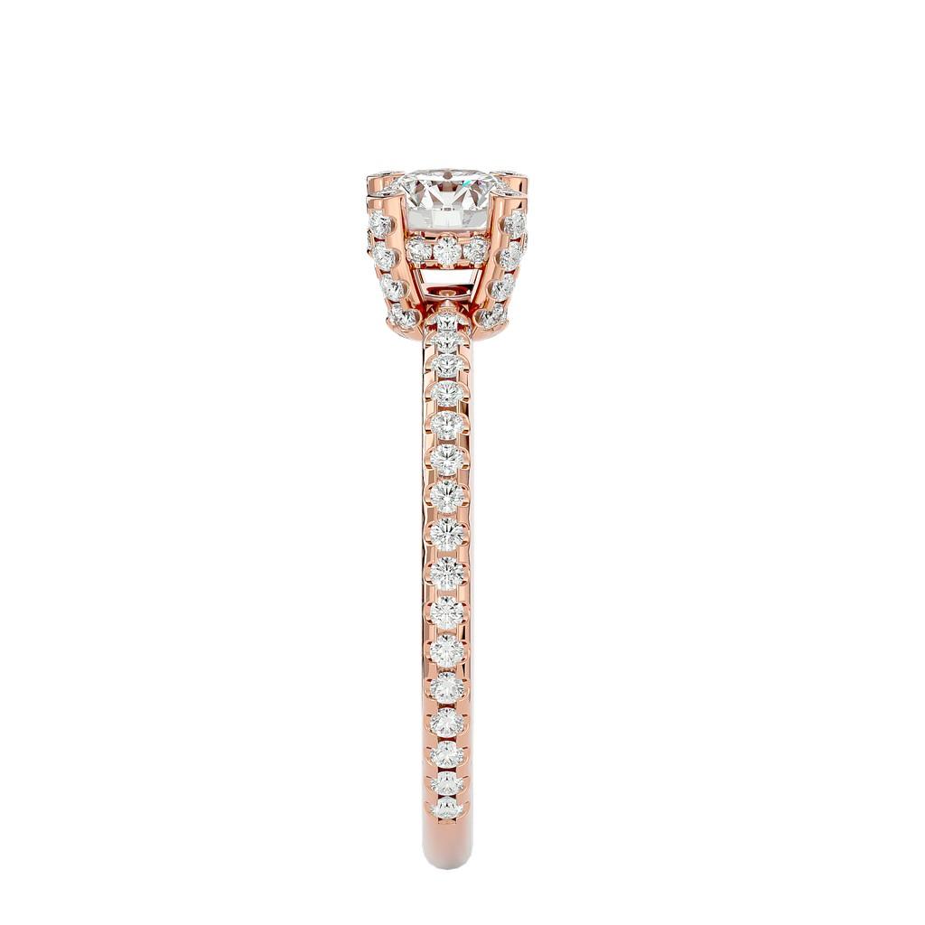 Celestial Pave Solitaire