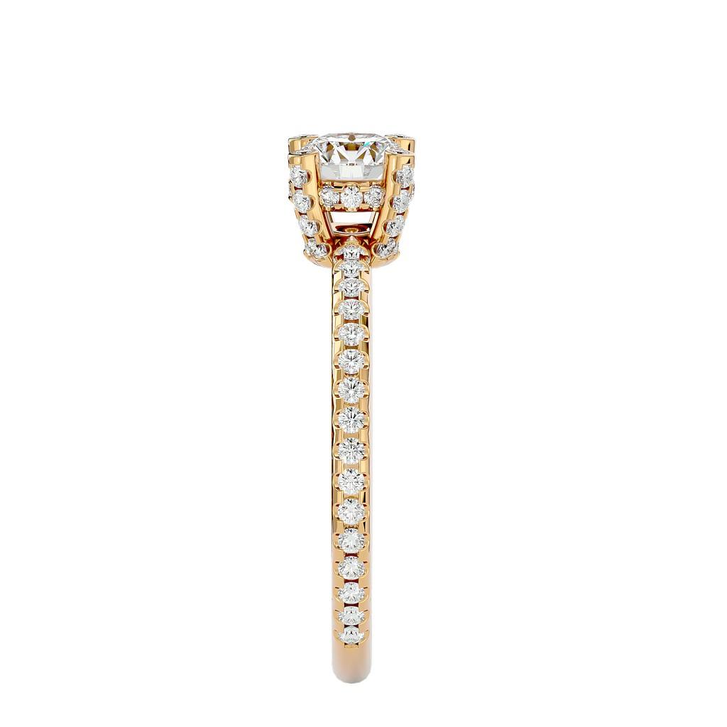 Celestial Pave Solitaire