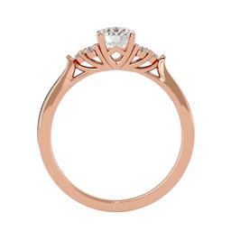 Celestine Halo Ring