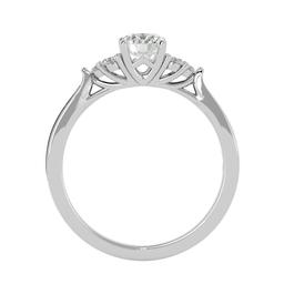 Celestine Halo Ring