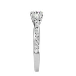 Celestine Halo Ring