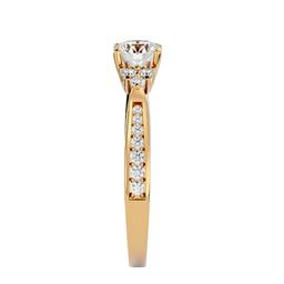 Celestine Halo Ring