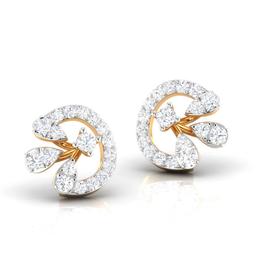 Crescent Sparkle Earrings