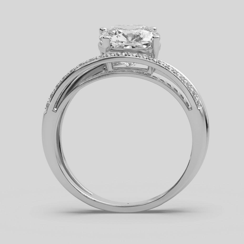 Cushion Elegance Ring
