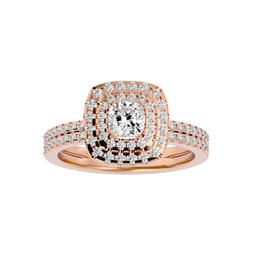 Cushion Radiance Crown Ring
