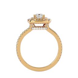 Cushion Radiance Crown Ring