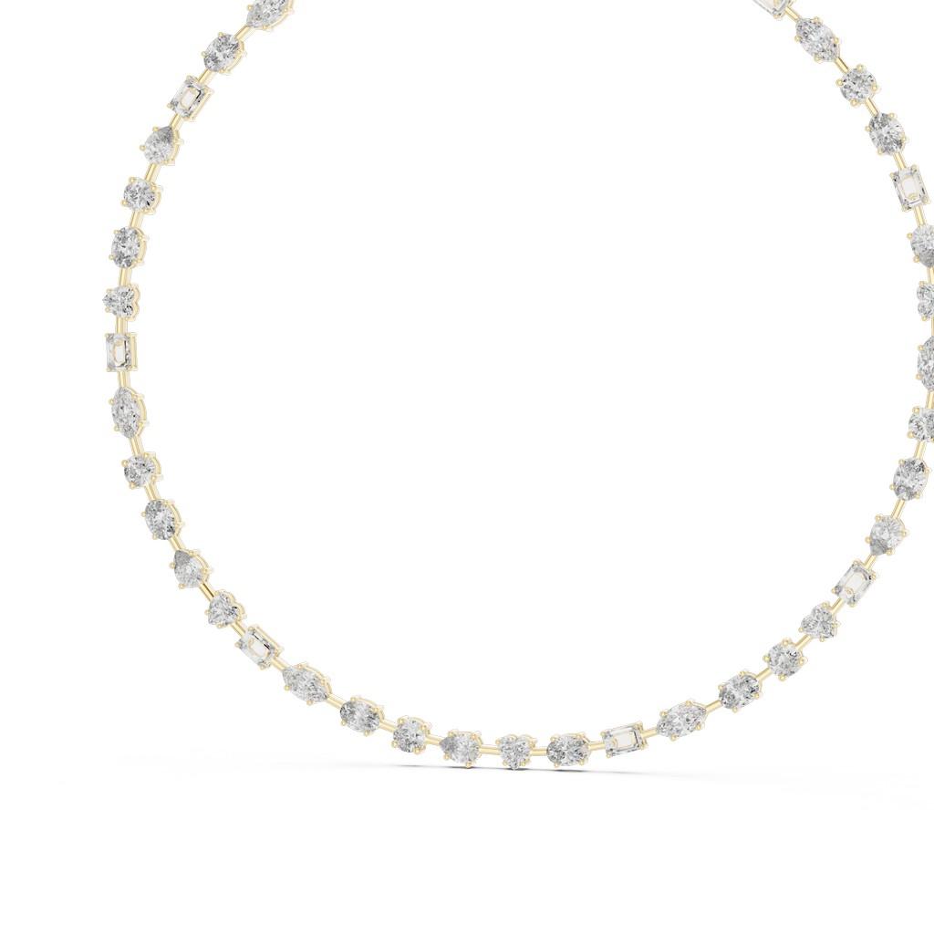 Divyam Cluster Necklace