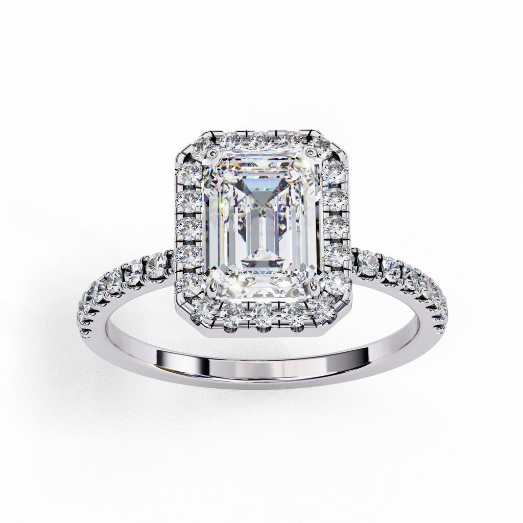 Eclat Majeste Halo Ring